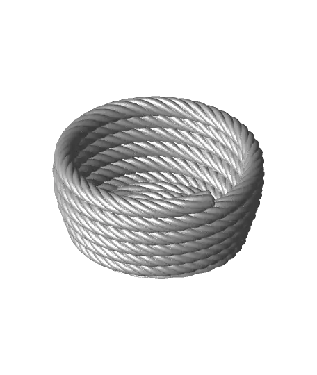 Nesting Rope Bowl (Large) — modelo 3D