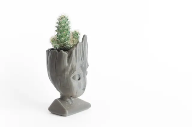 Baby groot head planter — modelo 3D