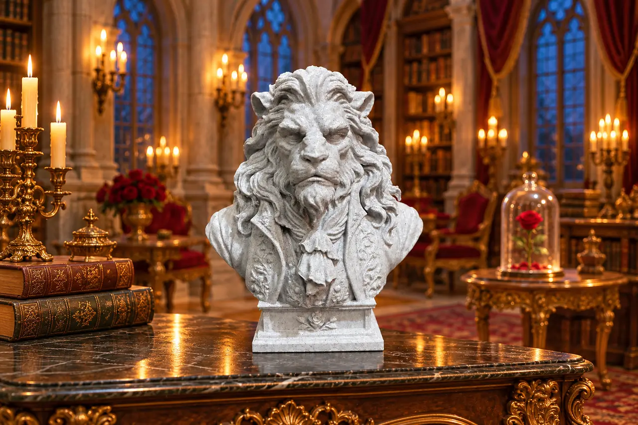 The Beast — Bust Inspired by Beauty and the Beast — modelo 3D