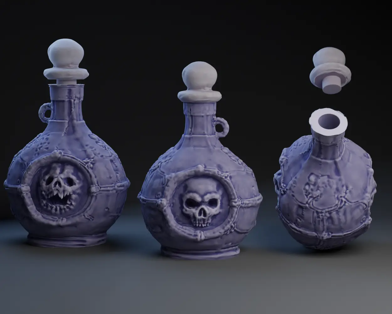 Poison Bottle — modelo 3D
