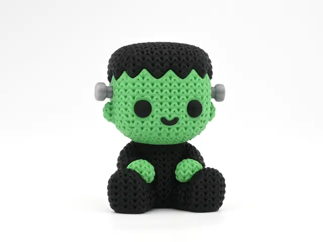 Knitted Frankenstein - Halloween — modelo 3D