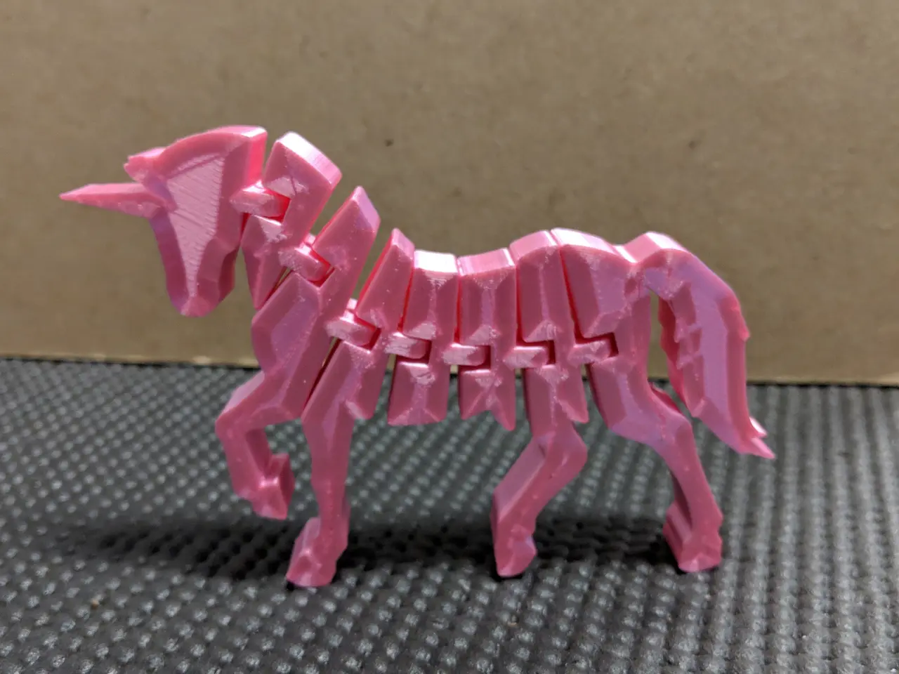 Flexi Unicorn (Single Extrusion) — modelo 3D