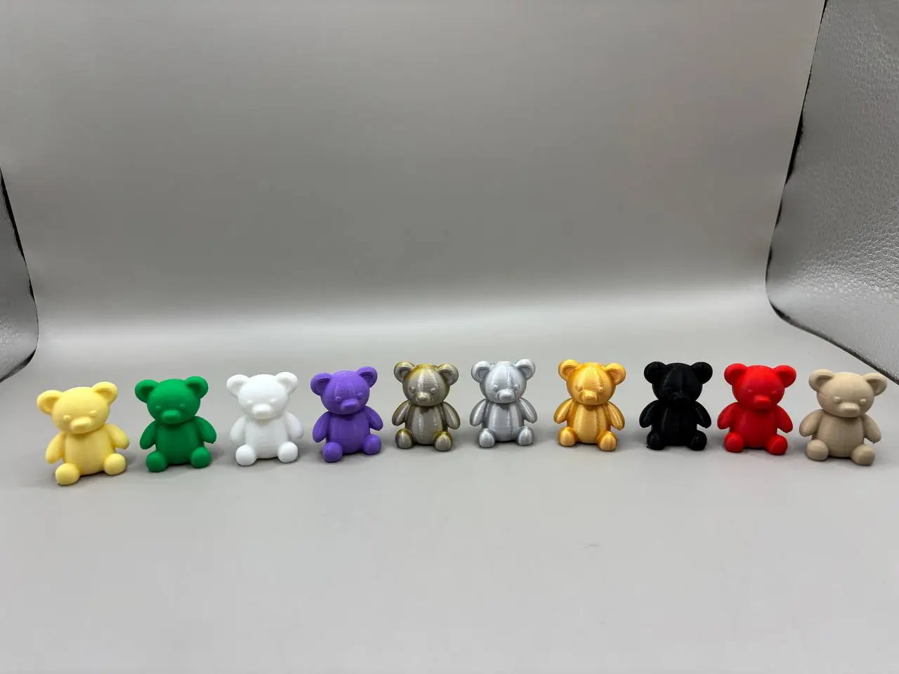 Cute Bear - Keychain (3.5 grams) — modelo 3D
