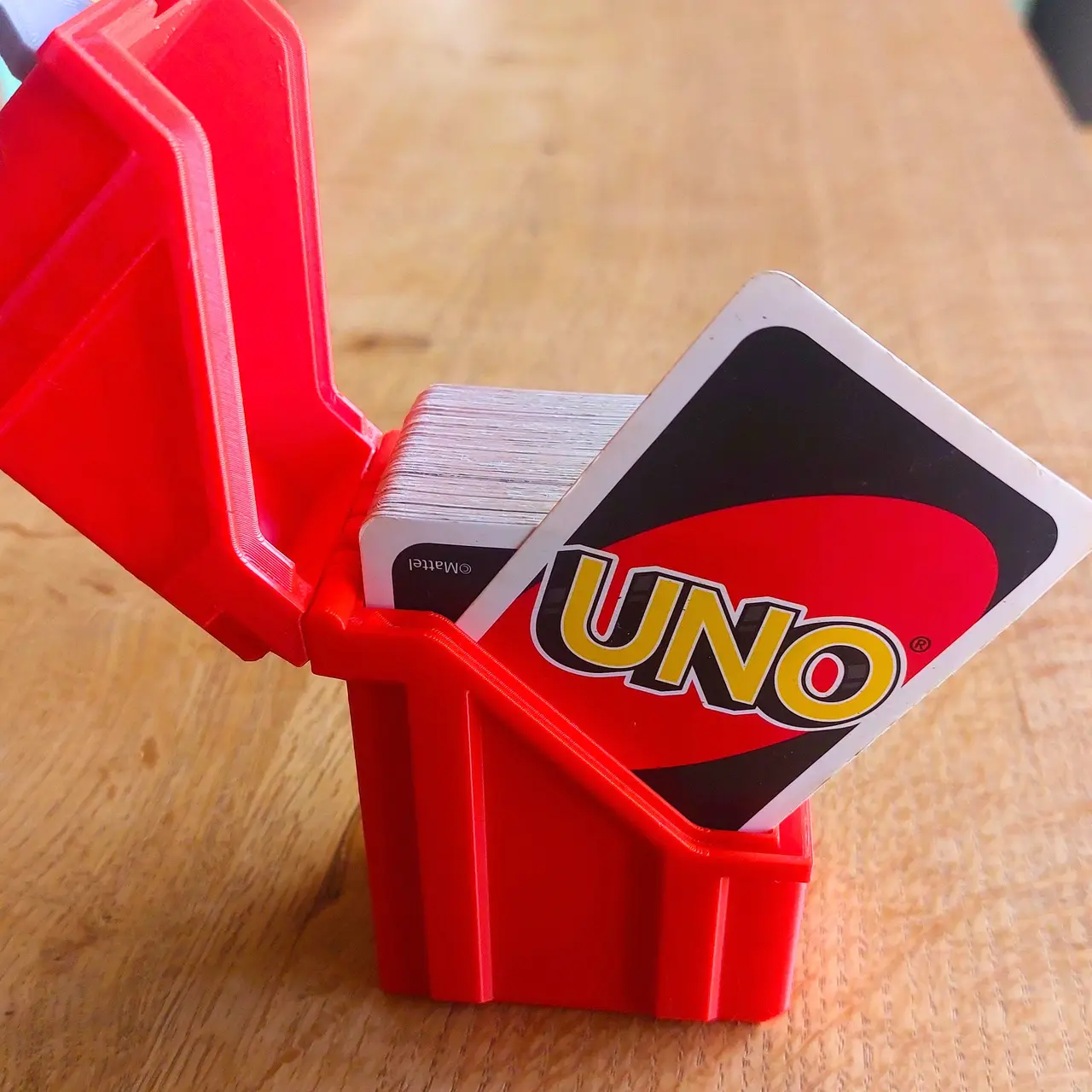 Rugged box for UNO game cards — modelo 3D