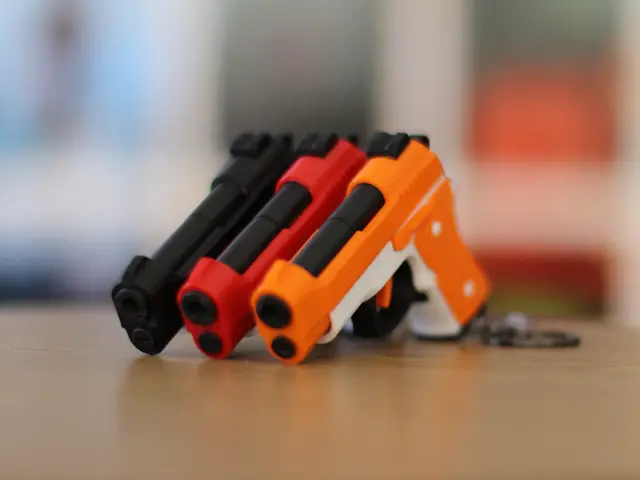 Beretta M9 Fidget Keychain – Slide-Action Toy — modelo 3D