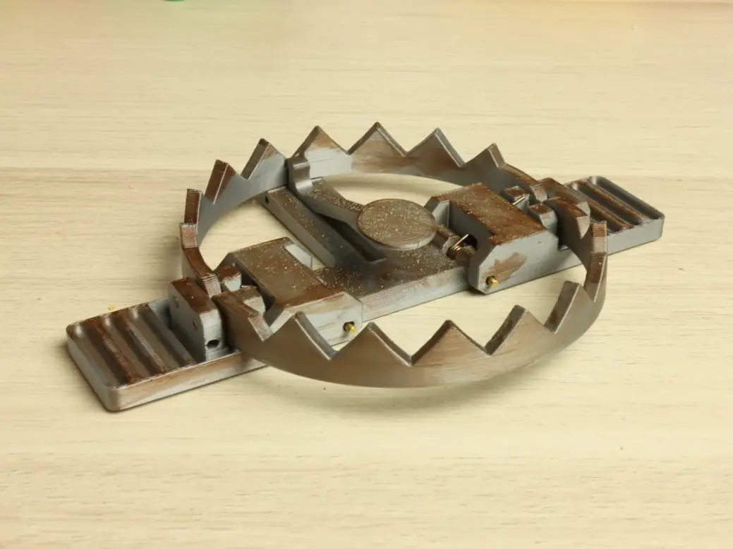 Bear Trap — modelo 3D
