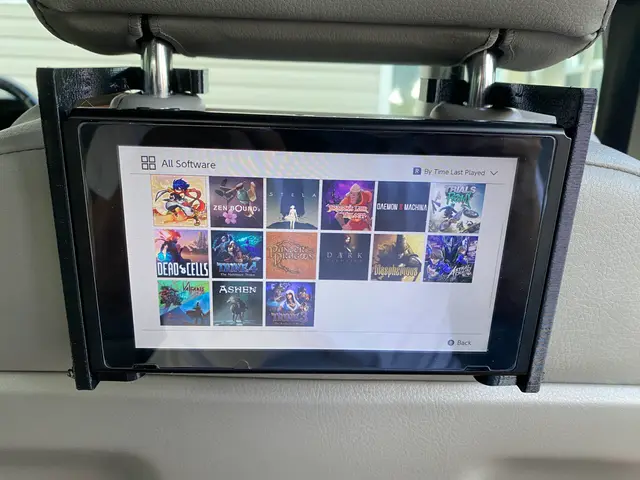 SwitchRest - Nintendo Switch Headrest — modelo 3D