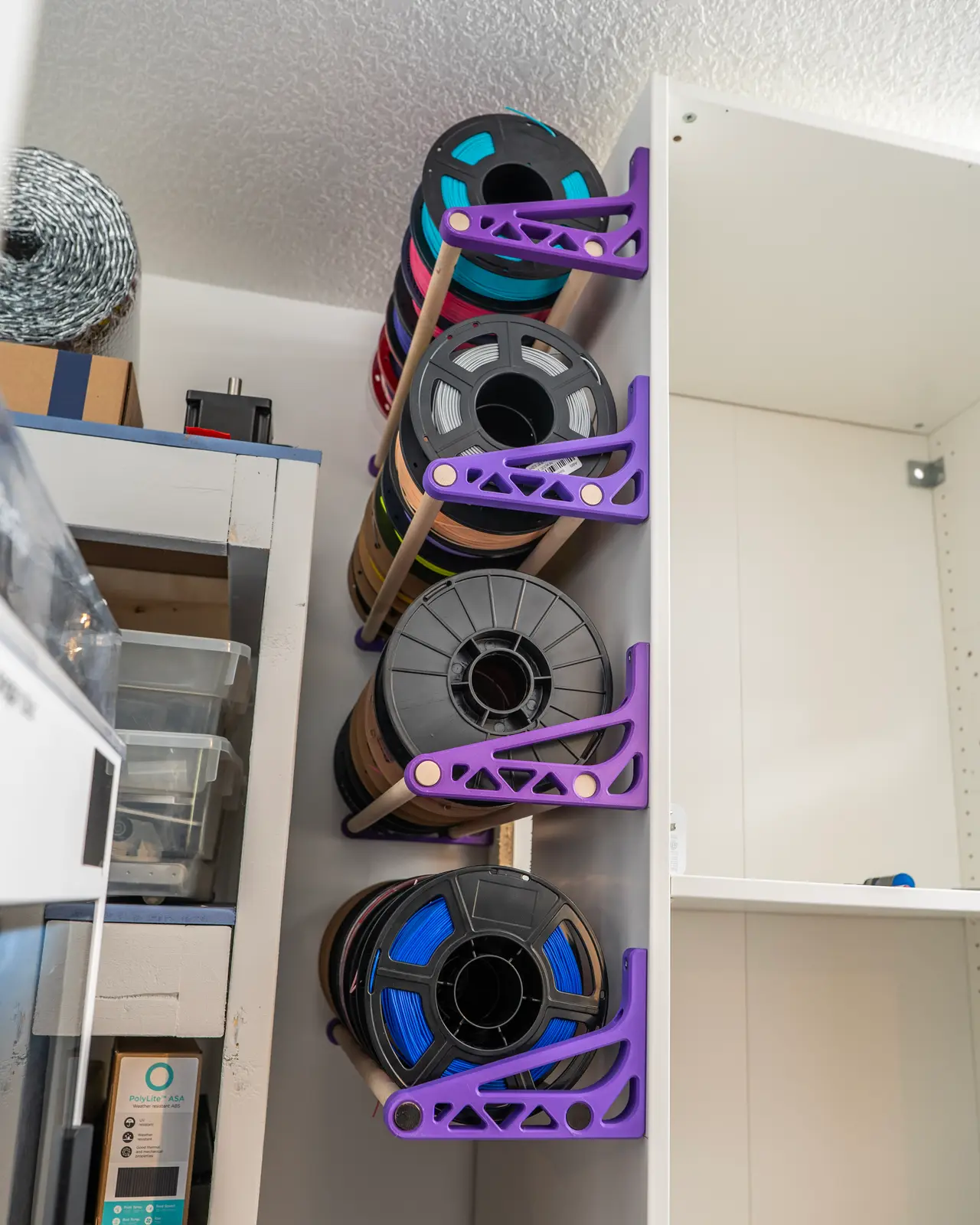 Bracket for Filament Storage — modelo 3D