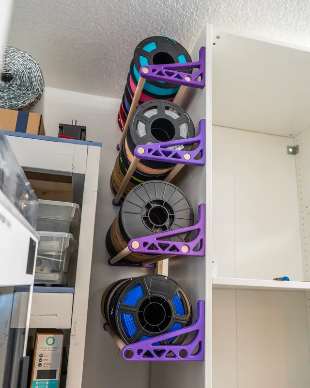 Bracket for Filament Storage — modelo 3D