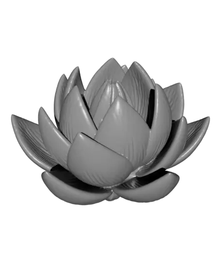 Lily Pad Paper Towel Holder: Standard Edition — modelo 3D