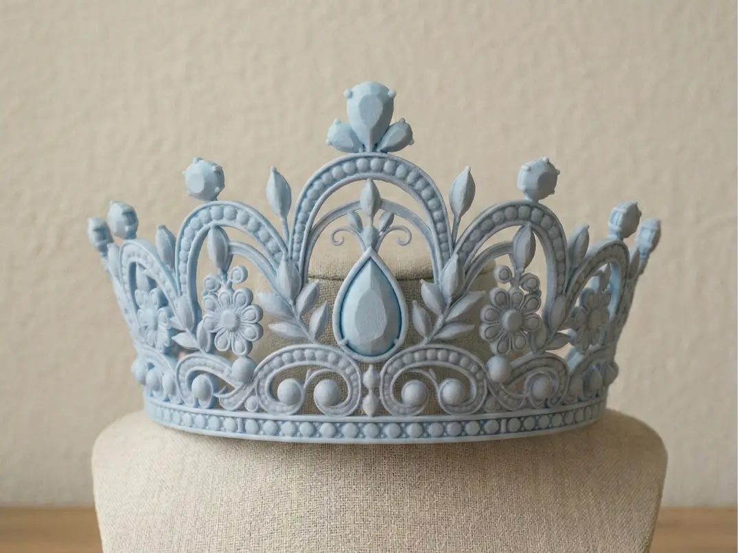 Elegant Royal Tiara / Princess Crown — modelo 3D