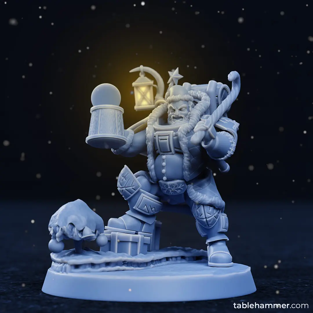 Santa Dwarf – free christmas model — modelo 3D