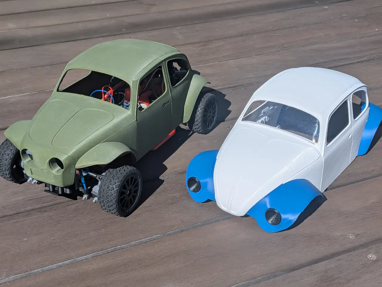 Baja Bug Style 1/10 M-Chassis RWD RC Car (RS04R Chassis) — modelo 3D