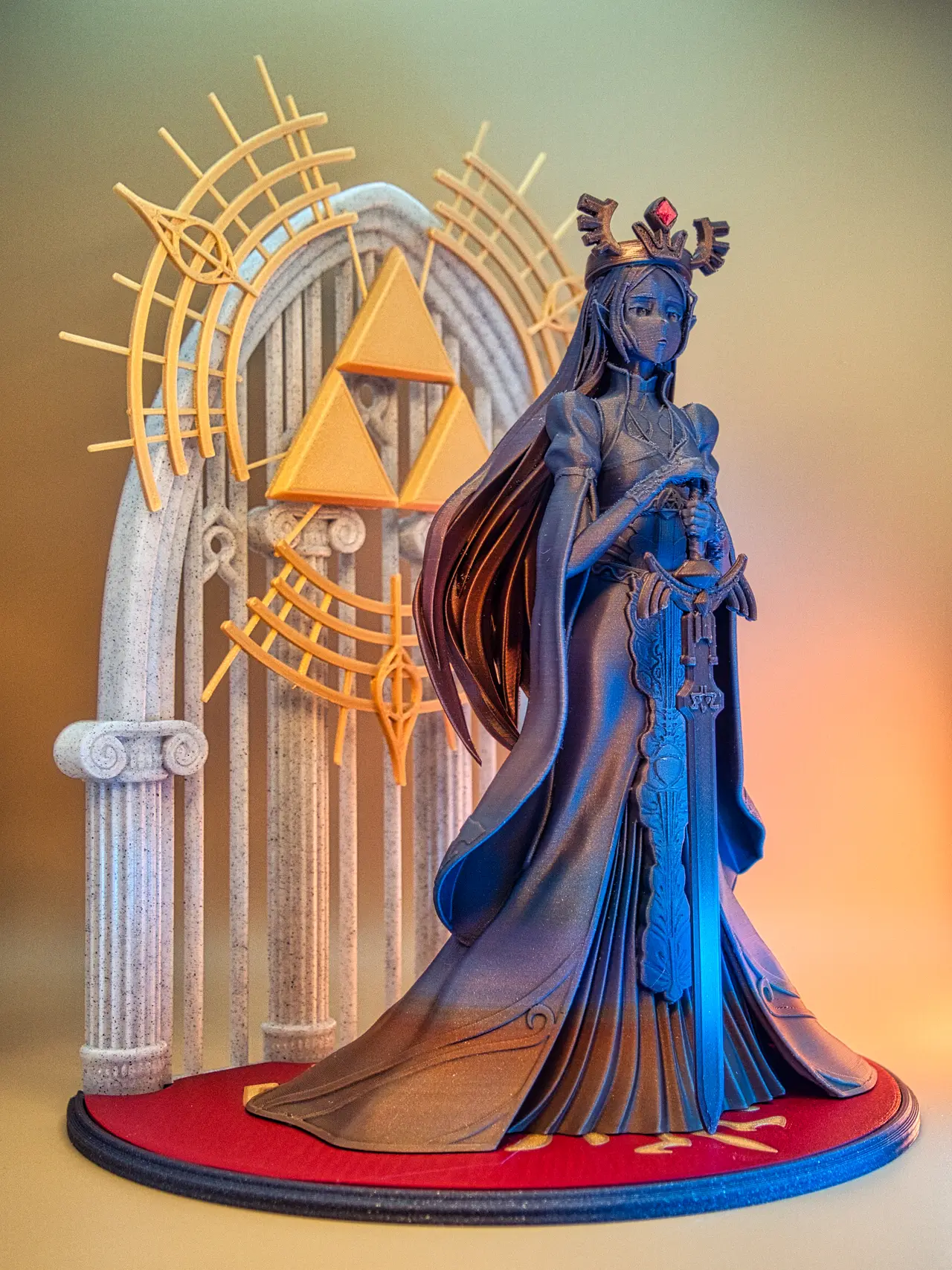 Queen Zelda — modelo 3D