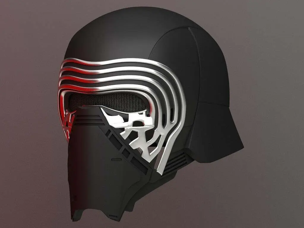 Kylo Ren Helmet — modelo 3D