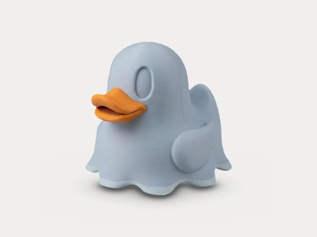 Boo Spirit Rubber Duck - Horror Figurine — modelo 3D