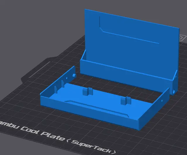 Slim Cassette Case — modelo 3D