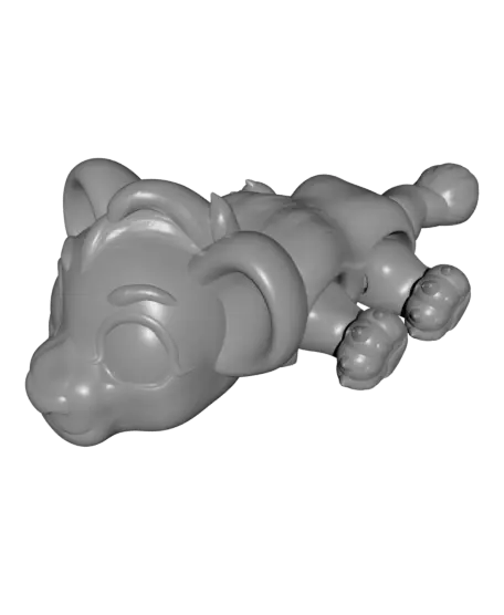 Lion and Lioness (Personal Use) — modelo 3D