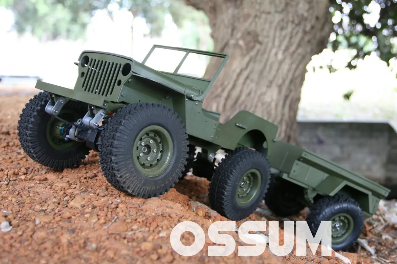 RC MB Jeep in 1:10 — modelo 3D