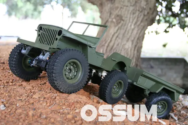 RC MB Jeep in 1:10 — modelo 3D