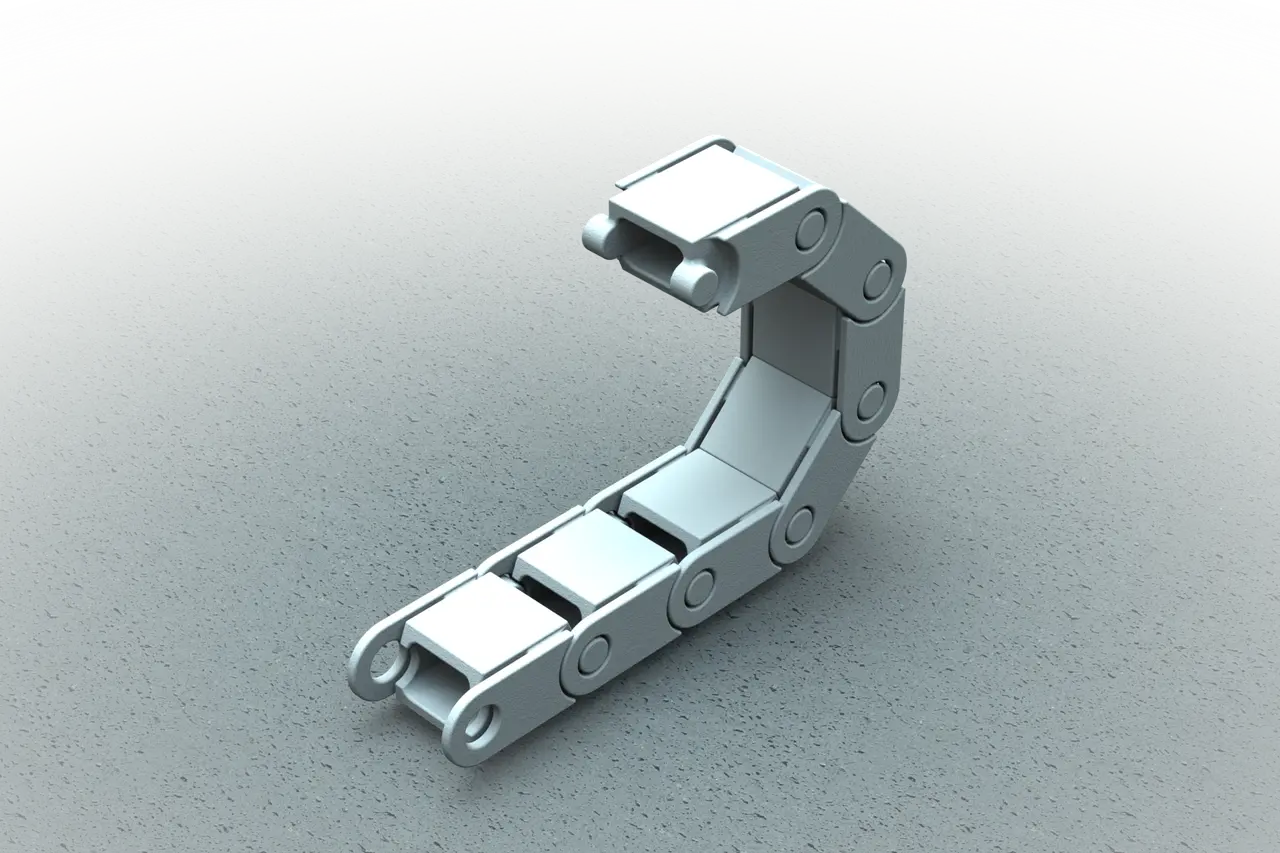 Cable chain, perfect fit and rounded edges — modelo 3D