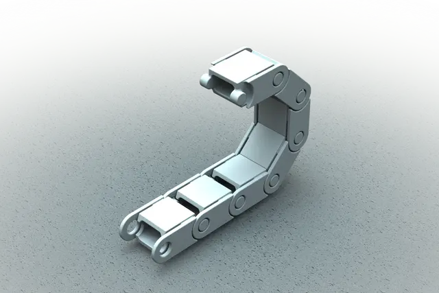 Cable chain, perfect fit and rounded edges — modelo 3D