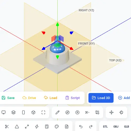 Customizable Ellipsoid Joint Model - Working Teaching Model — modelo 3D