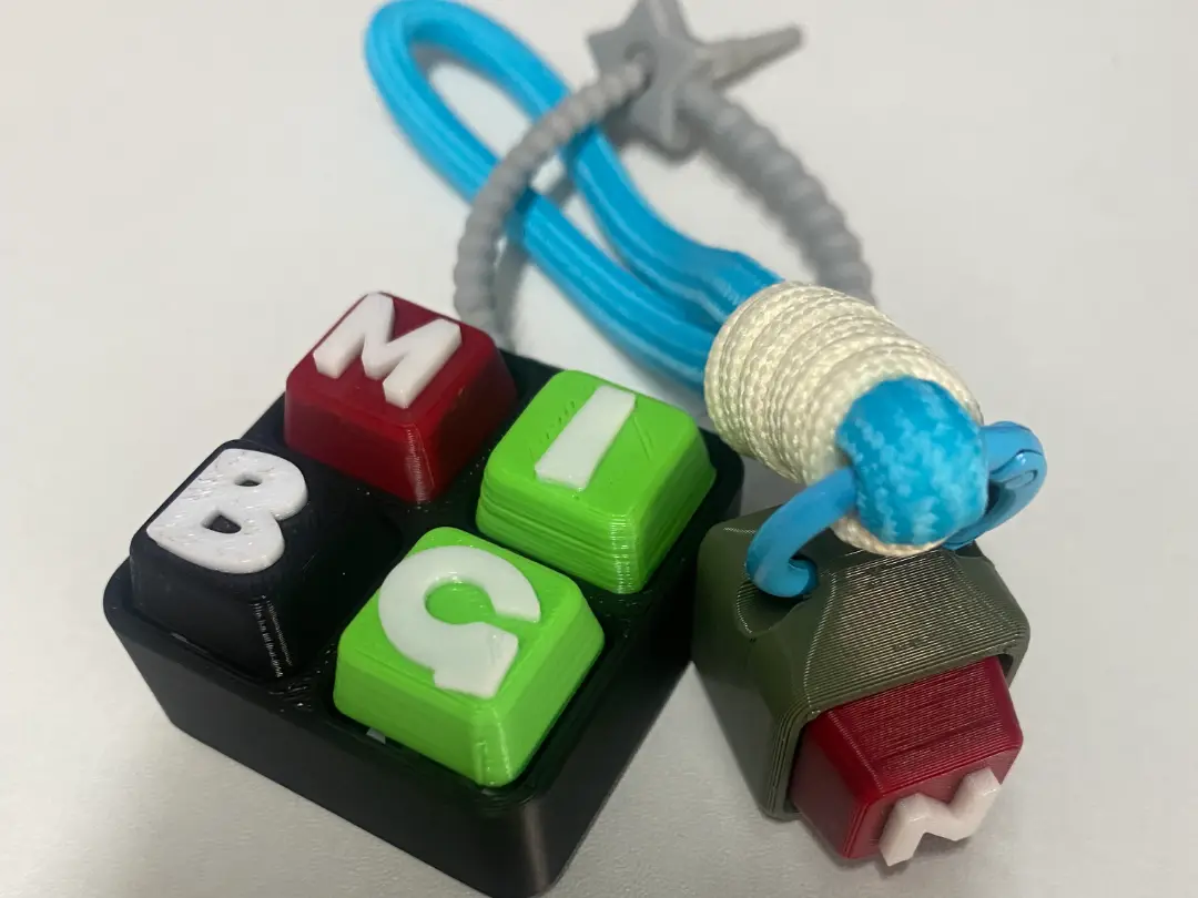 ิbambu Studio พวงกุญแจคีแคป — modelo 3D