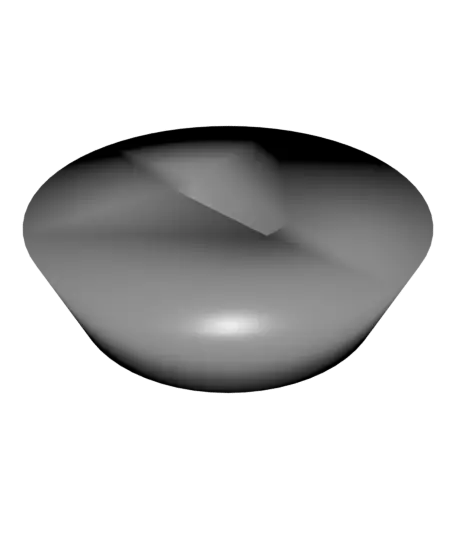 Pot Base for Christmas Bauble Dsiplay Tree — modelo 3D