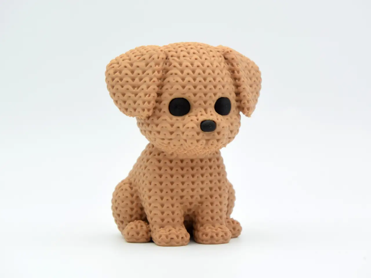Knitted Dog — modelo 3D
