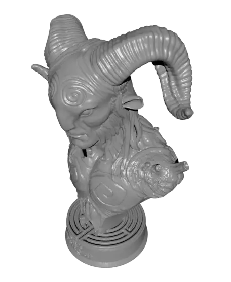 The Faun Bust - Pan's Labyrinth — modelo 3D