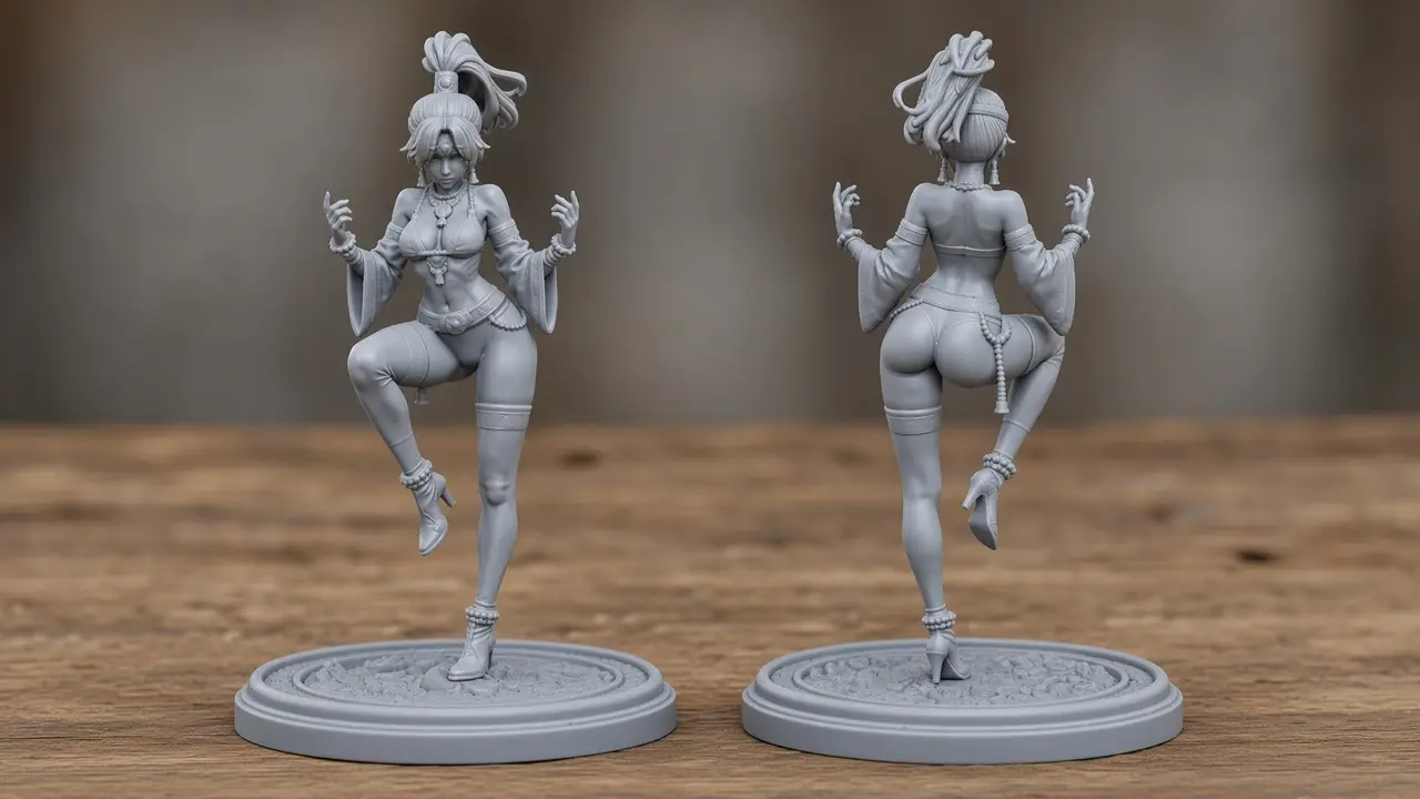Lethal Beauties - Set 2 — modelo 3D