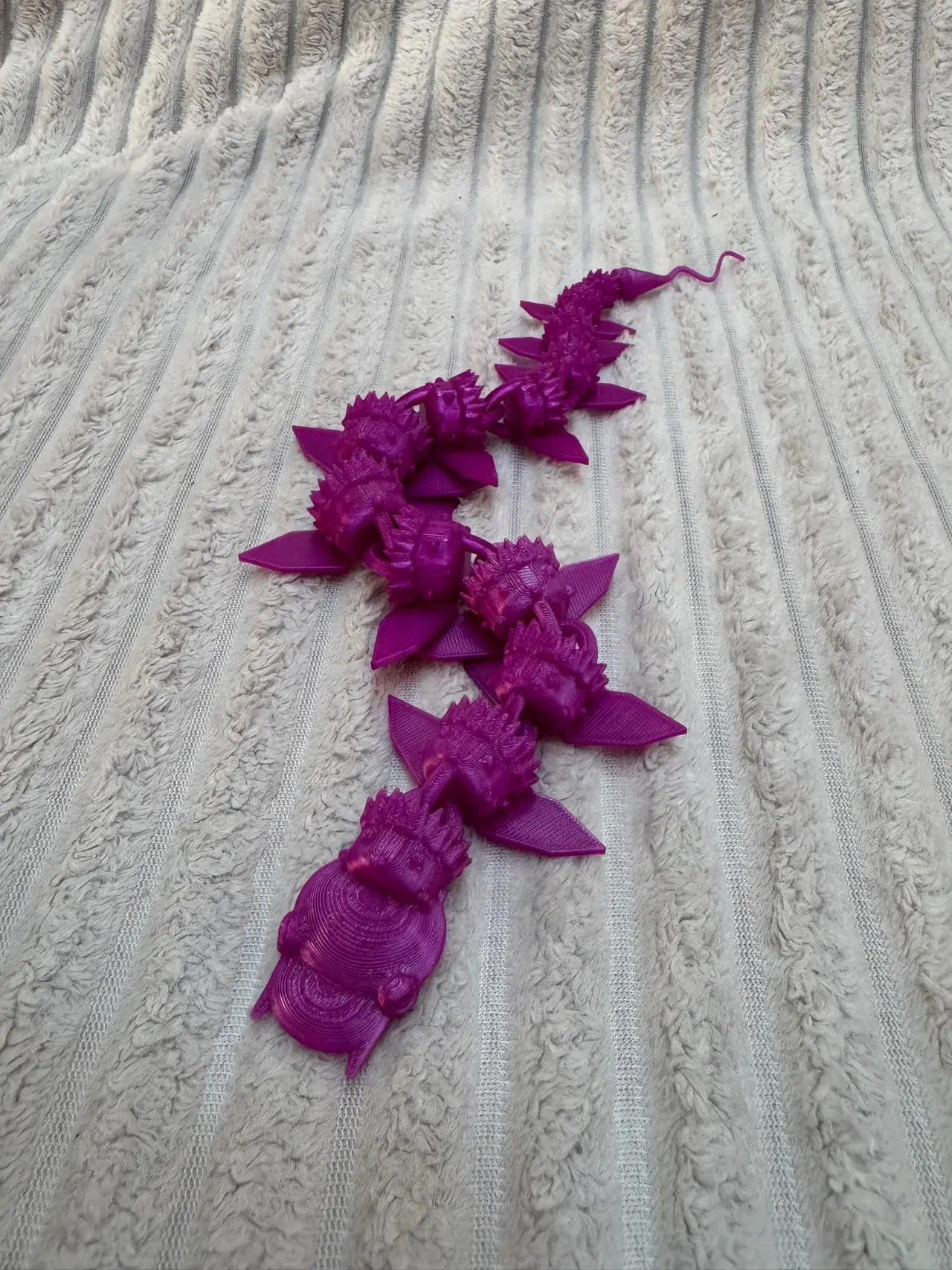 Articulated Manta Ray Dragon D29 Flexi Toy SKOF 3D — modelo 3D
