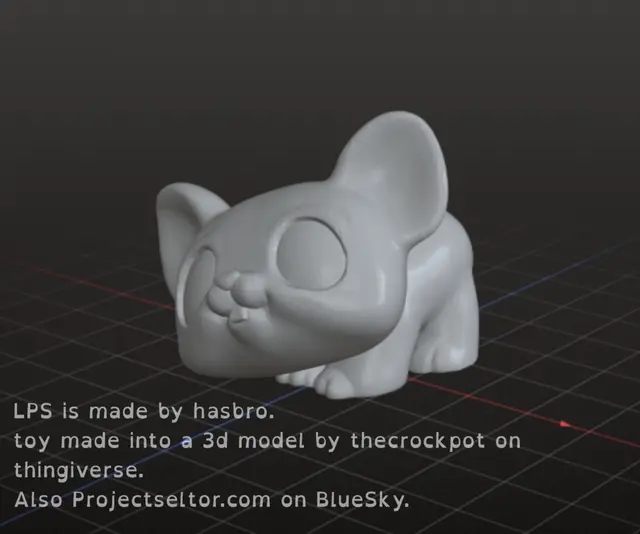 LPS Mouse — modelo 3D