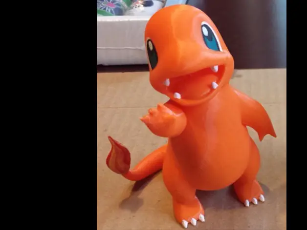 Charmander — modelo 3D