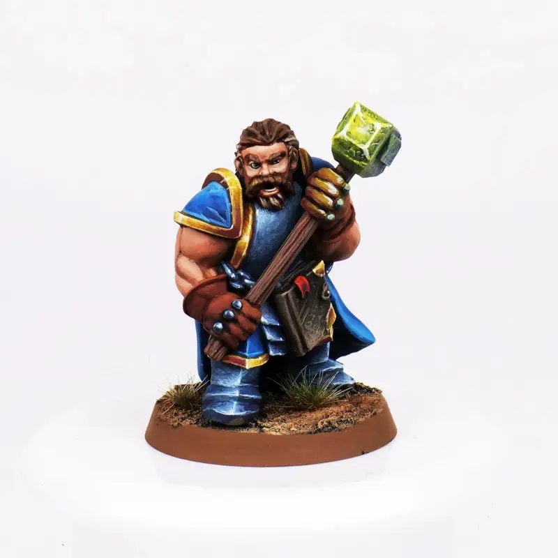Human Paladin - Warlords of Archaios — modelo 3D