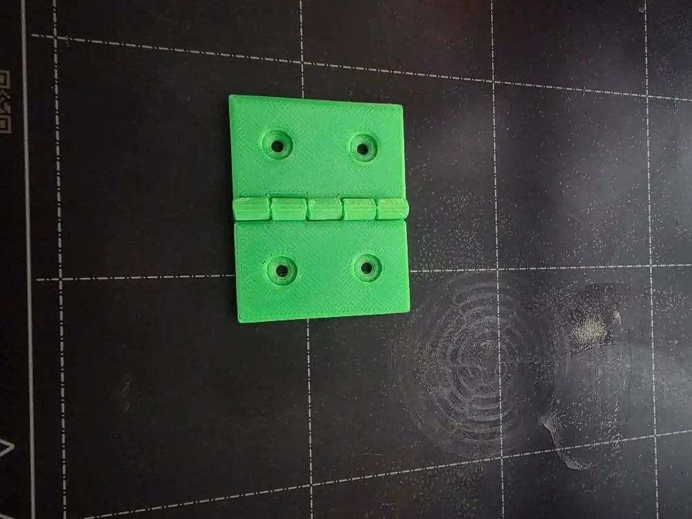 Print-in-Place Functional Hinge - 5 Knuckles — modelo 3D