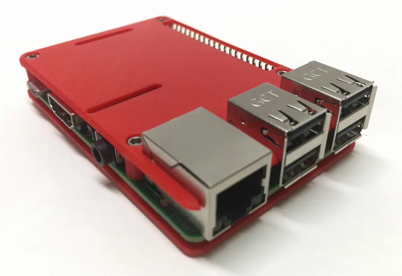 Raspberry Pi 3 Case — modelo 3D