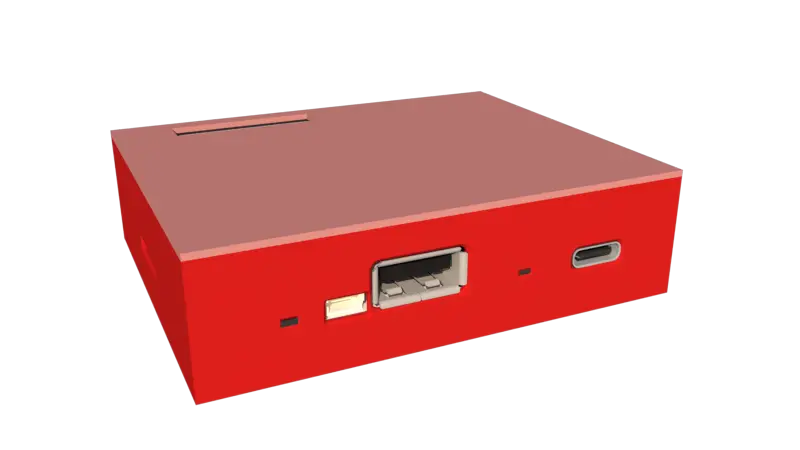 Case for CoralBoard V1 — modelo 3D