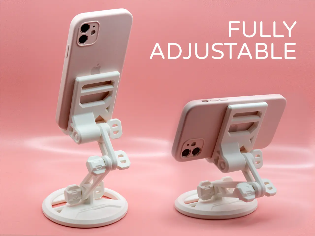 Adjustable Phone Stand by Pork3D.com — modelo 3D