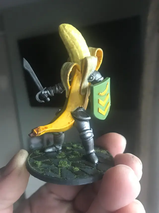 28mm Banana Knight v2 — modelo 3D