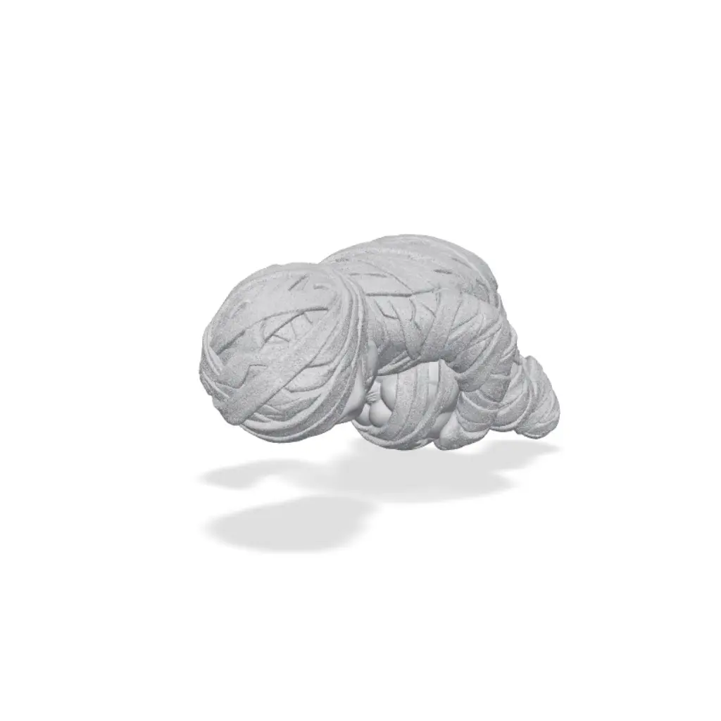 Mummy on Swing Car Ornament — modelo 3D