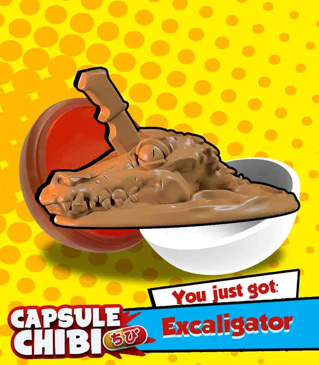 EXCALIGATOR — modelo 3D