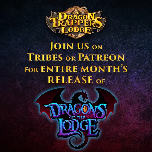 FREE Flamehorn Wyrmling | PRESUPPORTED | Dragons of the Lodge — modelo 3D