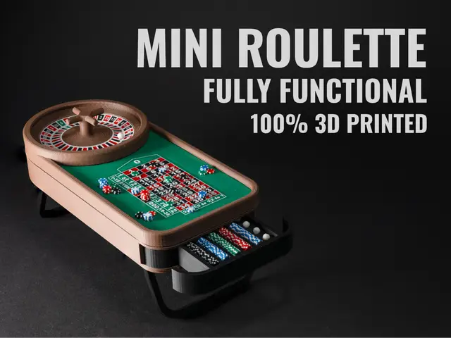 Mini Roulette — modelo 3D
