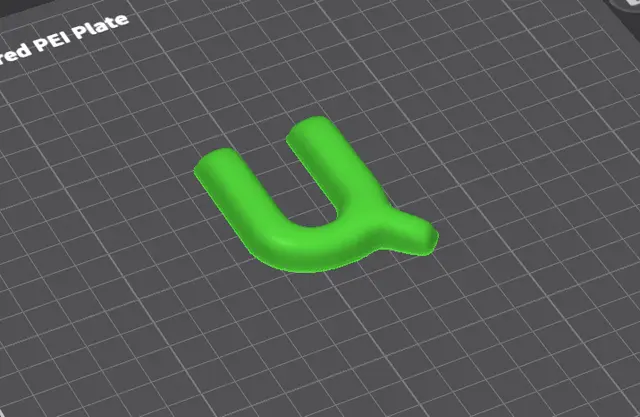 armenian letters in bubble style v1 — modelo 3D