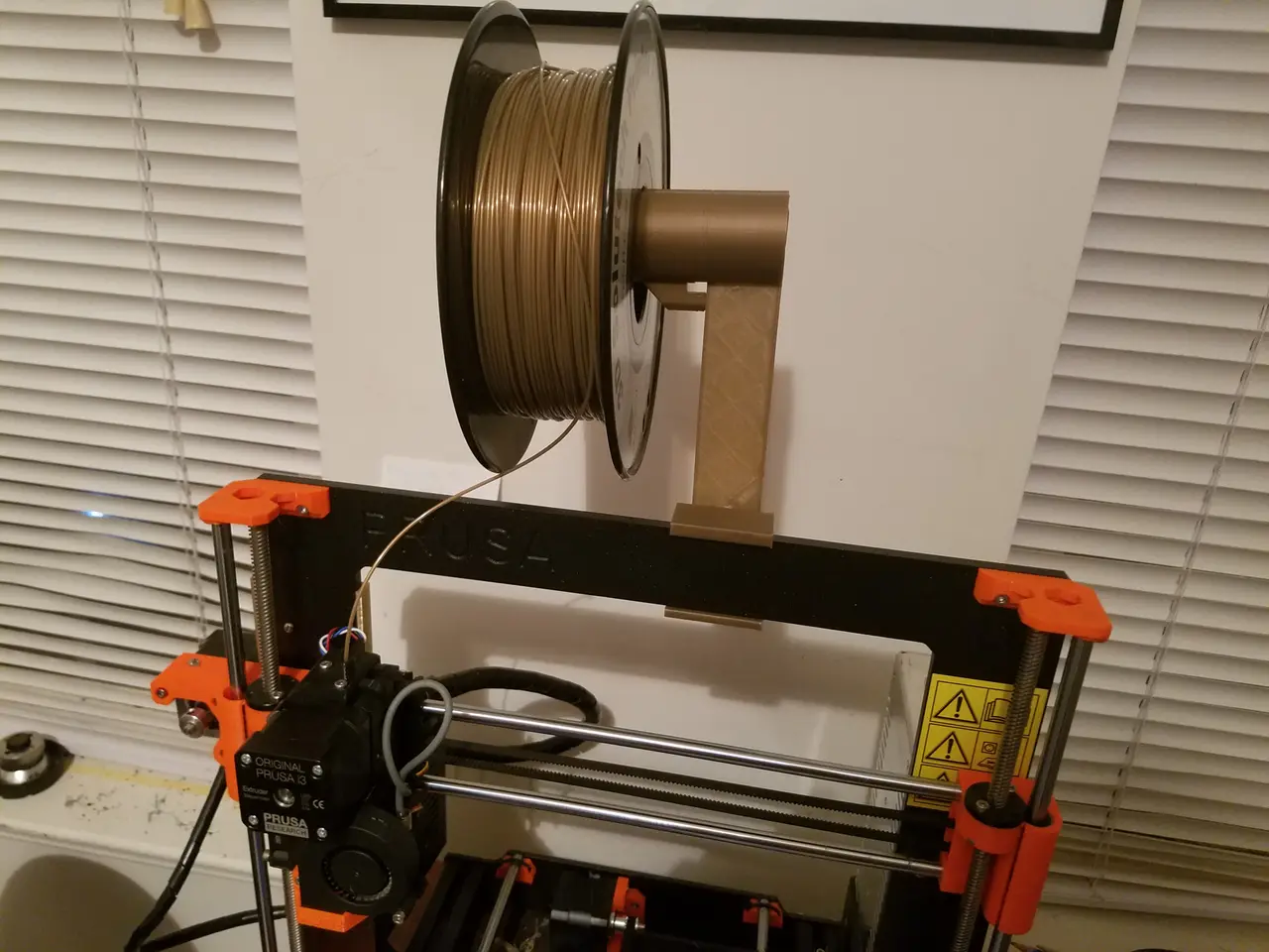 Prusa I3 MK3 foldable spool holder — modelo 3D