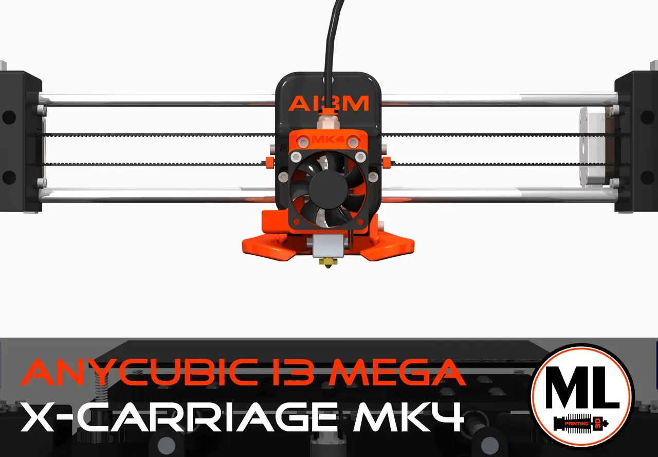 Anycubic i3 Mega X-Carriage [MK4] — modelo 3D