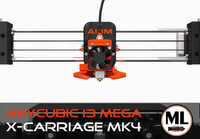 Anycubic i3 Mega X-Carriage [MK4] — modelo 3D