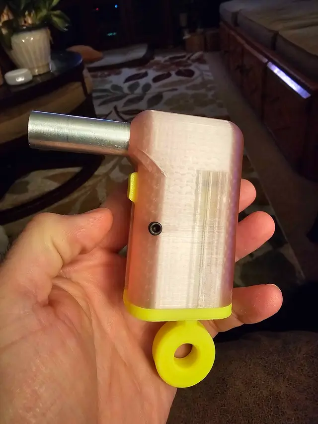 Hotpocket compact foam dart blaster — modelo 3D